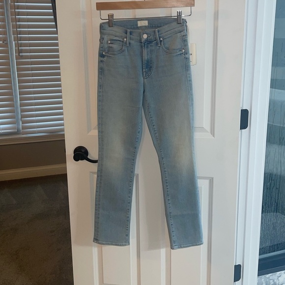 NEW MOTHER The Rascal Ankle Jeans in When in Rome Light Wash 100% Exclusive 25 - Picture 3 of 11